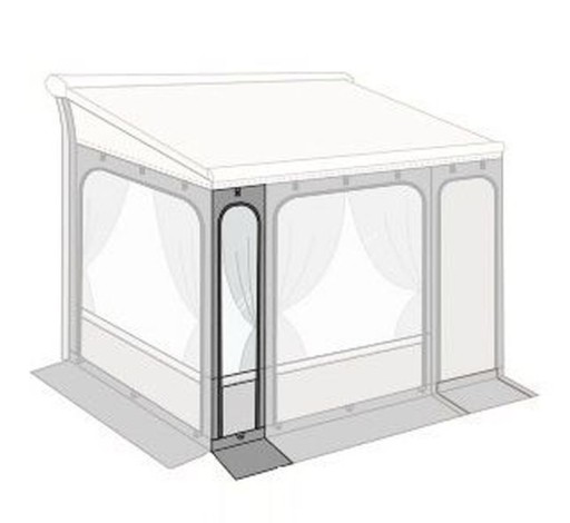 08364A01- - Передня панель для жалюзі 40 см F65 / F80 Fiamma