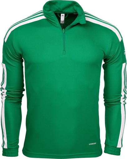 MIKINA PRE DETI ADIDAS SQUADRA 21 TRAINING TOP YOUTH ZELENÁ r 152cm