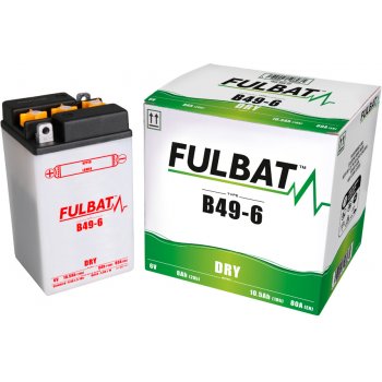 Батарея Fulbat B49-6 DRY 6V 10.5 Ah 80A ветеран