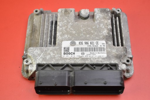 control unit computer of the engine 03G906021CE 03G906021CE VW EOS 2.0 TDI 140 KM