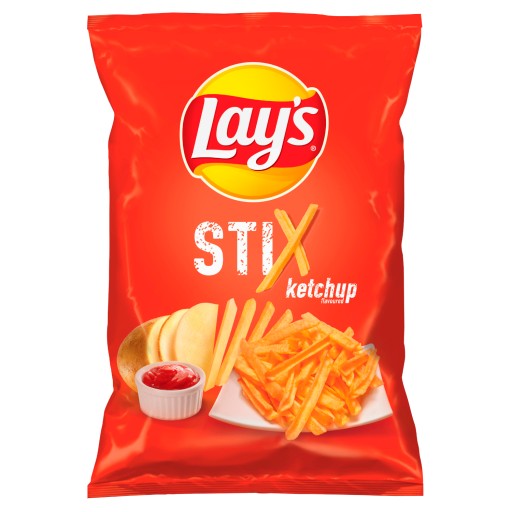 Lay's Stix Lays Chipsy s kečupovou príchuťou 130 g