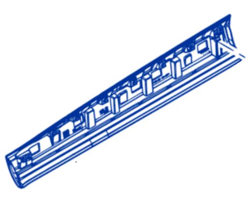 НАКЛАДКА ДВЕРИ ПЕРЕДНЯ ПРАВАЯ RENAULT ARKANA 808203097R