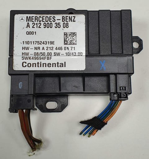 A2124460171 5WK49694FBF - Модуль паливного насоса MERCEDES X204 A2129003508