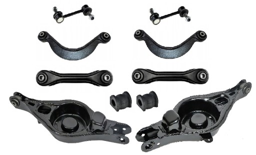 ZWT318MAX1 - Треугольные рычаги, резиновые соединители заднего комплекта для mazda 6 gh 2007-2012 гг.