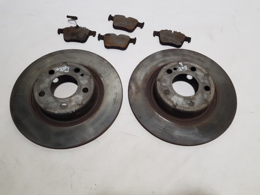 discs rear part rear. plates KOMPLET MERCEDES W205 2.2 CDI