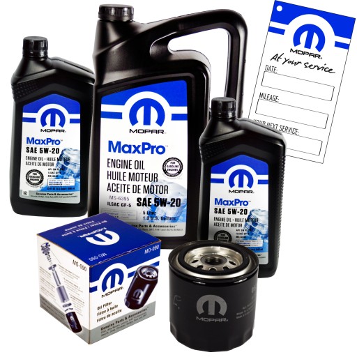 Масло MOPAR 5W20 7л Фильтр MO-090 DODGE CHARGER 5.7