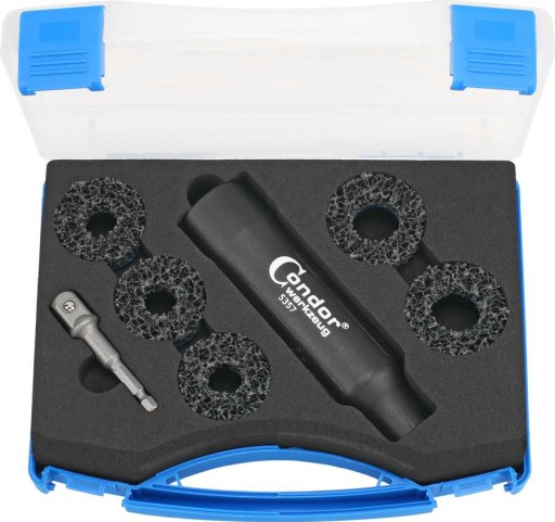 Инструмент для чистки ступиц колес, 7 ч. Кондор