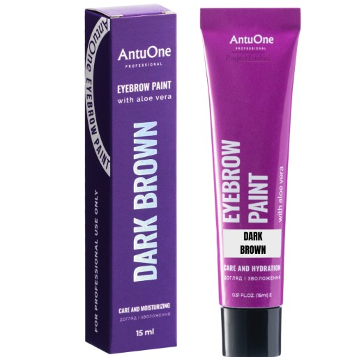 Stylingová farba na obočie AntuOne DARK BROWN 15 ml