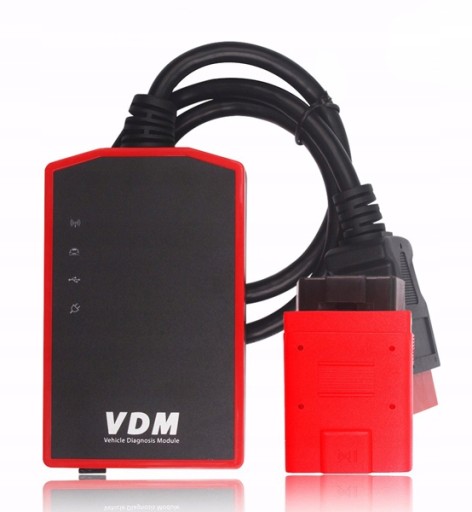 UCANDAS VDM2 OBD2 DPF EPB ECU VIN тест PL