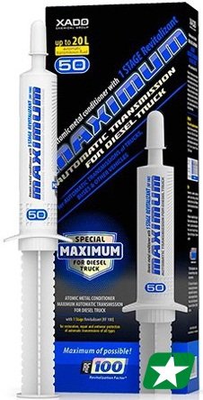 XADO MAXIMUM ДЛЯ АВТОМАТИЧЕСКИХ ТРАНСМИССИЙ.