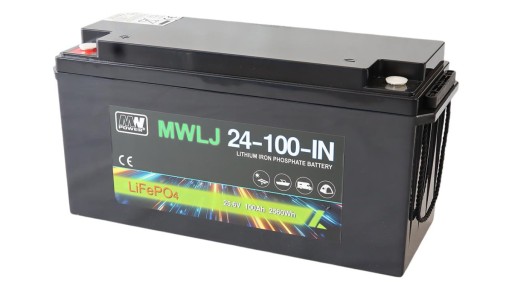 Lifepo4 акумулятор 25.6v 100ah mwlj 24-100-in