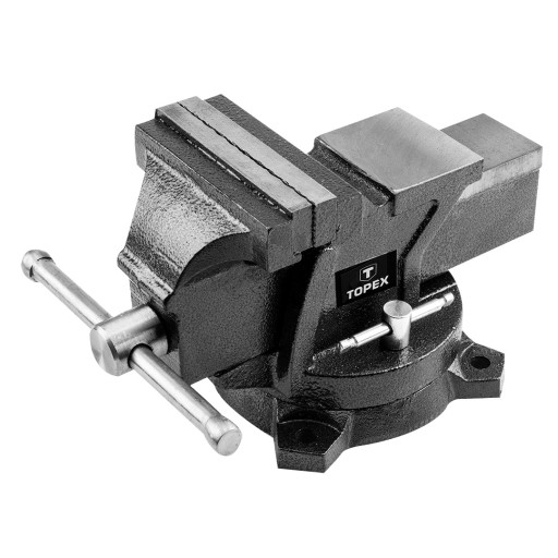 TOPEX 07a210 Лещата слюсарні поворотні 100 мм