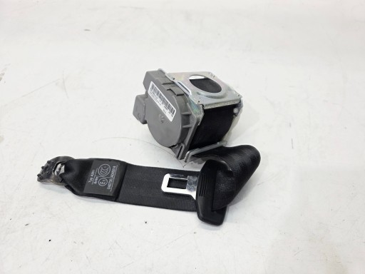 tension belt safety left rear part AUDI TT 8J 8J8857805B black