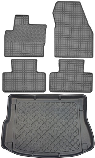 Range Rover Evoque 2011-2019 SET - Коврик в багажник + коврик для ног