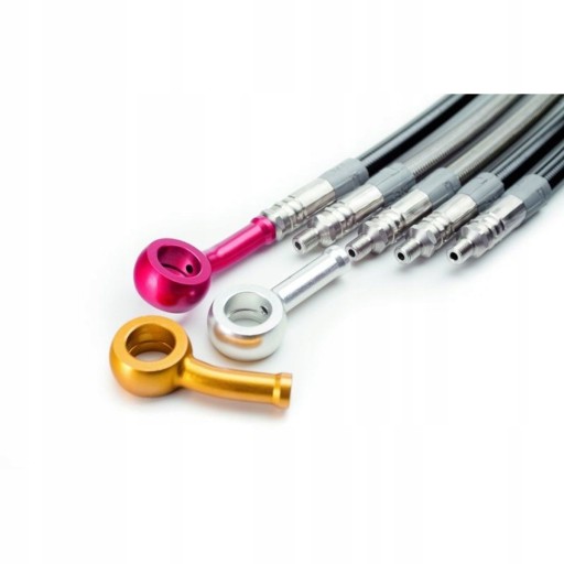 ICNT/MV043T/ZAPS - ТОРМОЗНАЯ ЛИНИЯ В СТАЛЬНОЙ ОПЛЕТКЕ 43СМ LUCAS