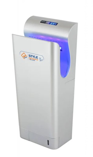 Jet Dryer STYLE Strieborný ABS plast