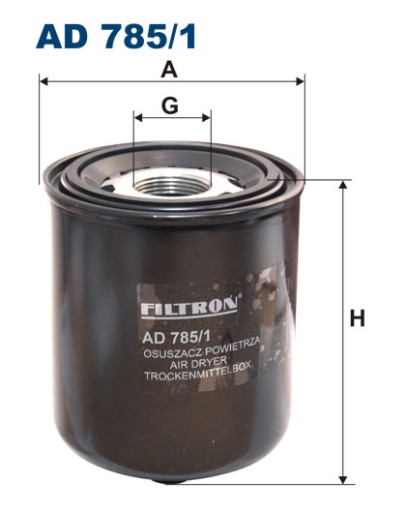ОСУШИТЕЛЬ ВОЗДУХА FILTRON AD 785/1
