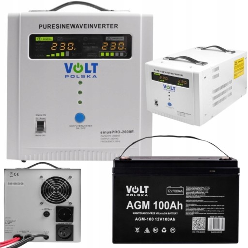 Аварийный источник питания источник бесперебойного питания для печи ups 2000e 1250w 12v 100ah agm