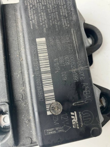 module SENSOR airbag of the airbags FIAT TIPO II 00052091991