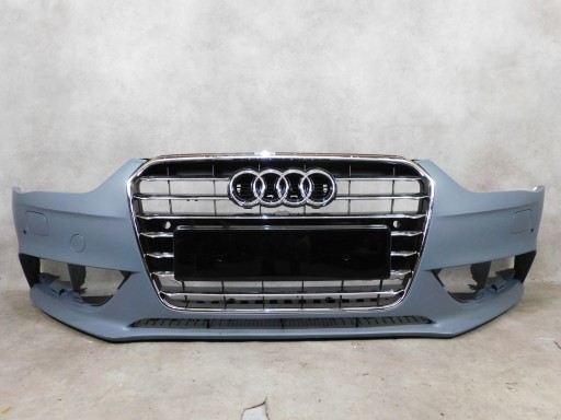 Audi a4 b8 8k lift передний бампер передняя решетка