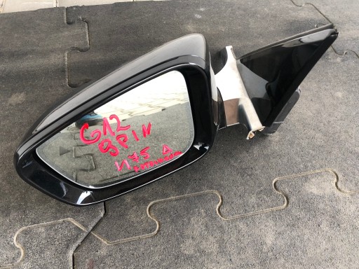 QUA.30.01.25.LUSTERKO/44, QUA.30.01.25.LUSTERKO/44 - Левое зеркало bmw 7 g11 g12 9 pin цвет 475