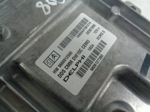 PEUGEOT 508 2.0 HDI Computer Bedienteil DES MOTORS 96661912580 980612738