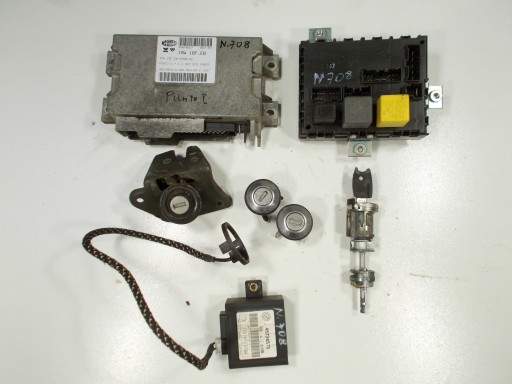 ordinateur unité de commande électronique uce montage IMMO WKLADKI allumage de la serrure BAG PUNTO et IAW16F.EB