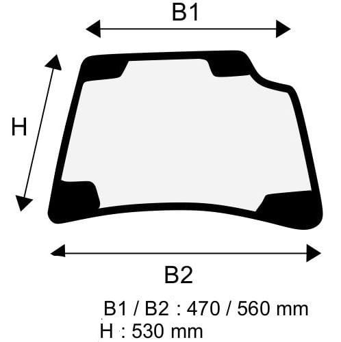 Скло даху 3864376307 linde