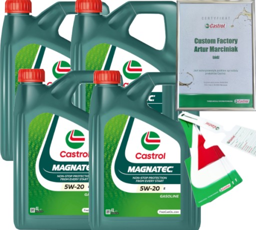 CASTROL MAGNATEC 5W20 E 16L FORD WSS-M2C948-B + ПІДВІСКА