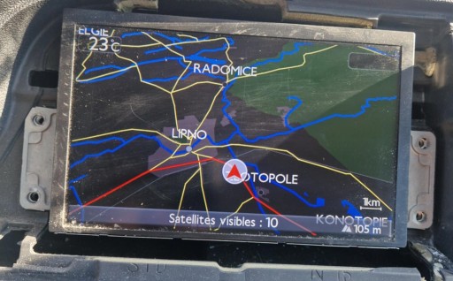 Écran RADIA Navigation OE 9801020080-01 CITROEN C5 X7 III LIFT