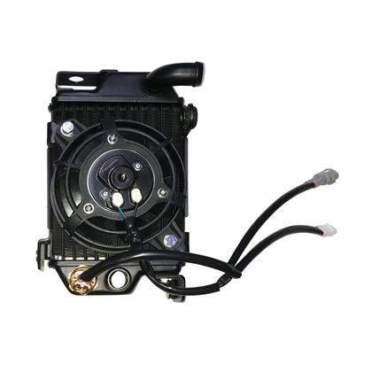 T38357 - РАДИАТОР ЛЕВЫЙ С ВЕНТИЛЯТОРОМ ZONTES ZT 310-X