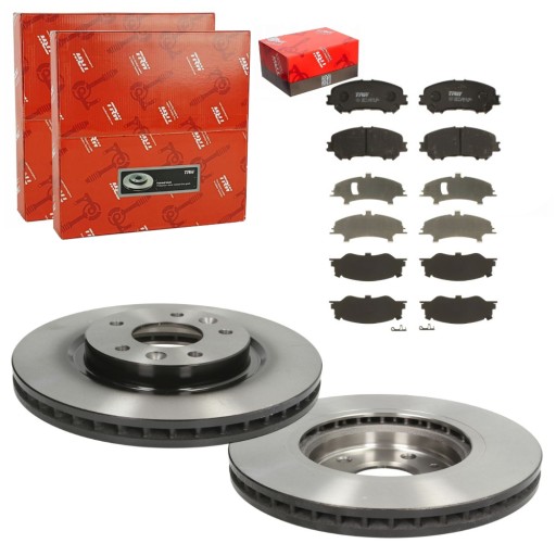 DF6786 - TRW ДИСКИ + КОЛОДКИ ПЕРЕДНІ RENAULT KADJAR 2015-