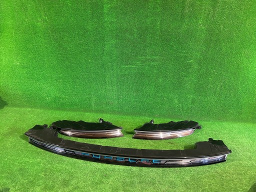 PORSCHE TAYCAN 9JA 19+ light lights rear rear part + cap blue LED nr:1