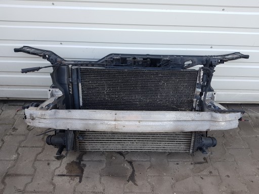 Audi a4 b8 08-11 2.0 tdi передня панель радіатори вентилятори інструкція