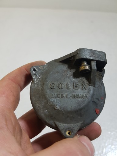 GRUSZKA amortizer vakum BMW E10 1602 SOLEX, GRUSZKA GAZNIKA