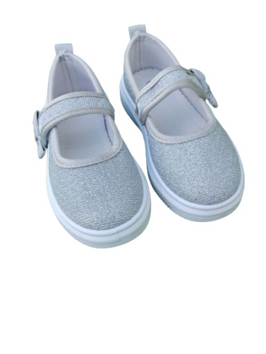 Дитячі балеринки 28 розмір сріблясті