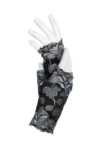 Митенки кружевные перчатки без пальцев Lady-zet купить в интернет-магазине Wildberries
