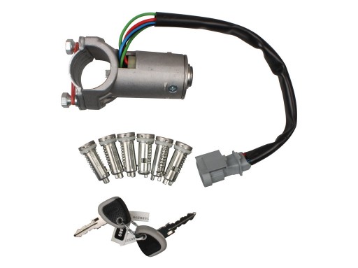 FT82320K - Iveco Daily ключ зажигания без иммобилайзера + вставки