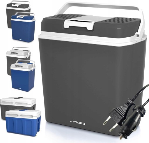 ХОЛОДИЛЬНИК ПОРТАТИВНИЙ ТУРИСТИЧНИЙ BLUE 25L ​​​​ФУНКЦІЯ НАГРІВУ