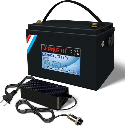 Литий-железо-фосфатный аккумулятор kepworth 12 в 100 ач bms lifepo4