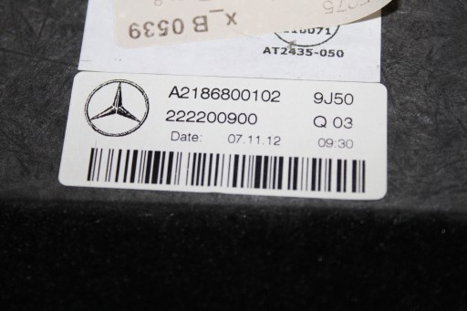 MERCEDES CLS W218 KOMBI emelet csomagtartó