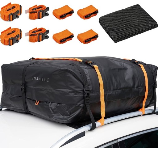 АВТОМОБИЛЬ КРЫША СУМКА 450 Л ВОДОНЕПРОНИЦАЕМЫЙ ПРЕМИУМ