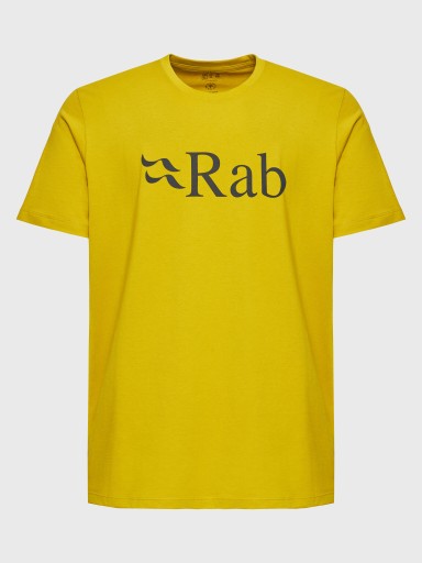 RAB T-Shirt Stance Logo QCB-08-SU Pomarańczowy Regular Fit