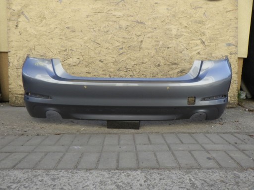 BMW 5 G30 sedan 2017- bumper rear