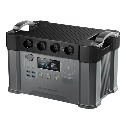 Портативна електростанція allpowers 2400w 1451wh 11 пристроїв