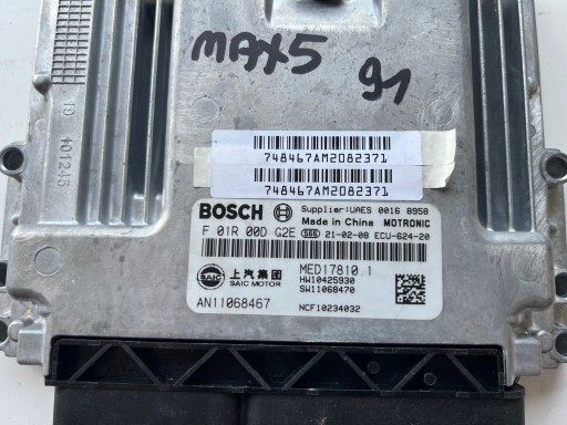 MG EHS 15E4E 1.5 computer ECU F01R00DG2E AN11068467 MED17810.1 ECU-624-20