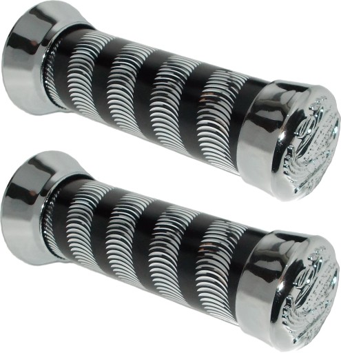 7301278 - Рифленые переключатели для чоппера хром Орел