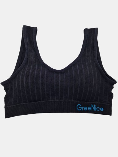 Бюстгальтер м'який SZACHOWNICA 152 чорний