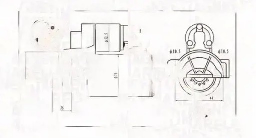 Стартер 063721421010 магнети марелли ситроен