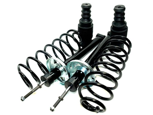 M309995KPL22, M309995KPL22 - 2x амортизаторы, резиновые пружины задние vw golf 3 vento ##